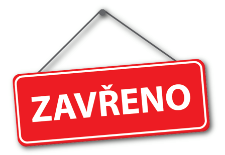 zavřeno